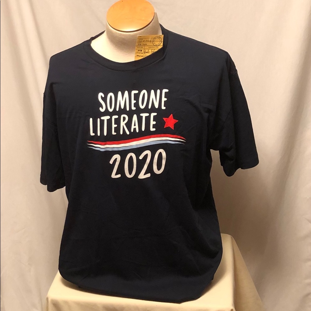 Out of Print “Someone Literate 2020” T-Shirt